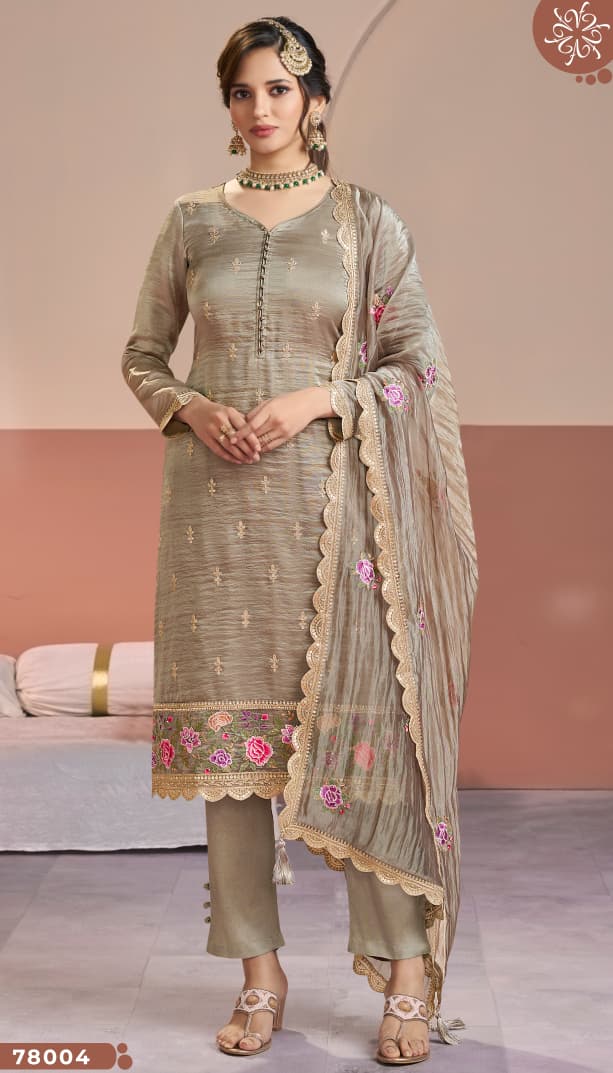 Kuleesh By Vinay Manntraa Dress Materials Cartalog collection 2