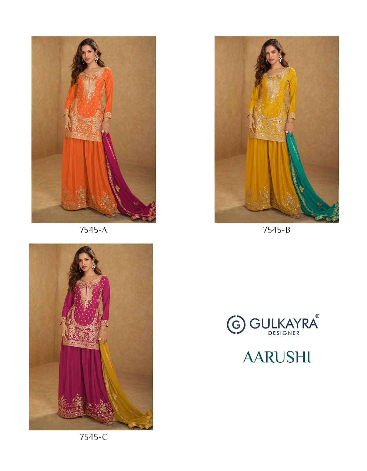 Gulkayra Aarushi Designer Wedding Party Salwar Suits Catalog collection 2
