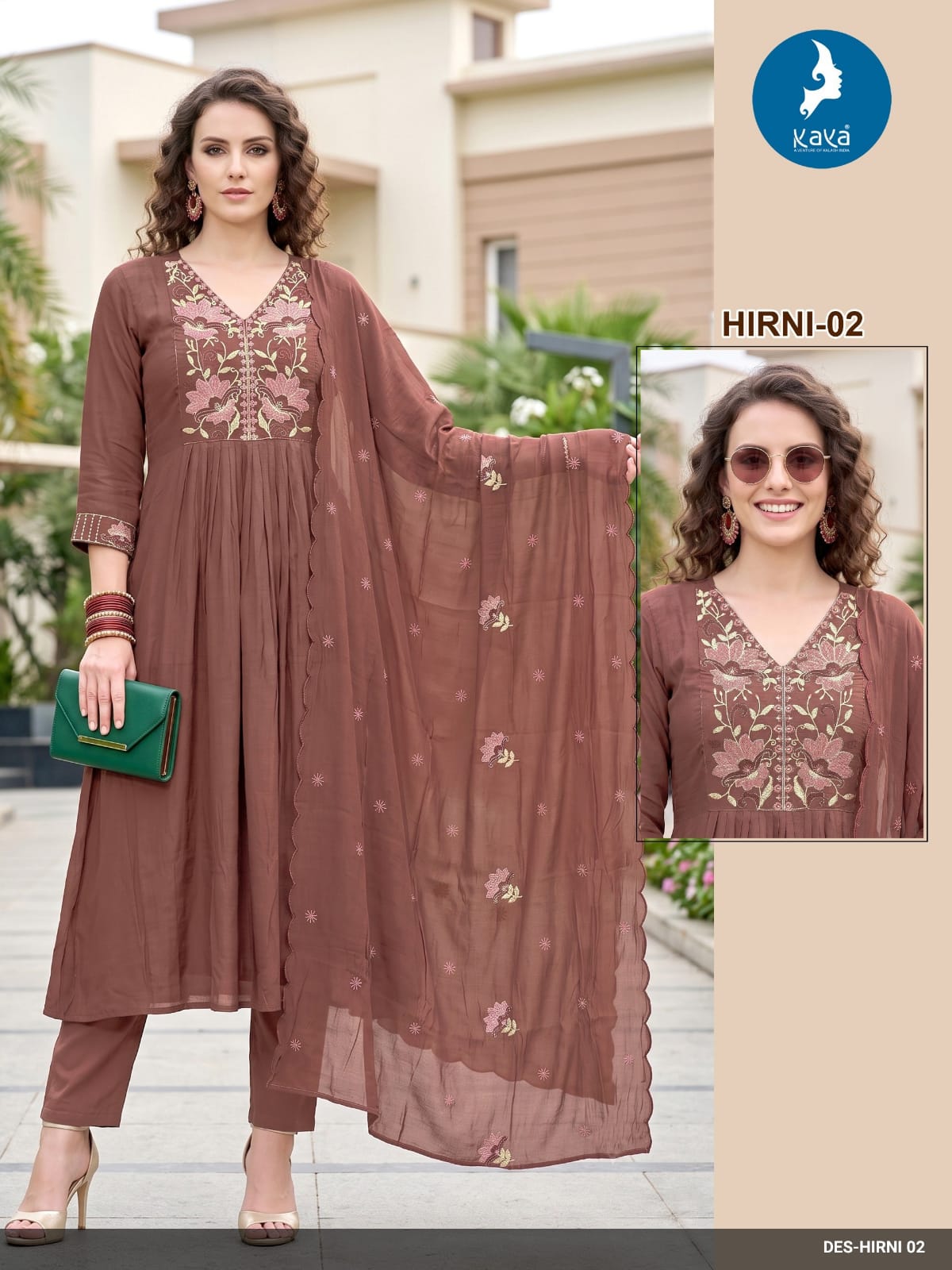 Kaya Kurti Hirni Readymade Dress Size Set collection 10