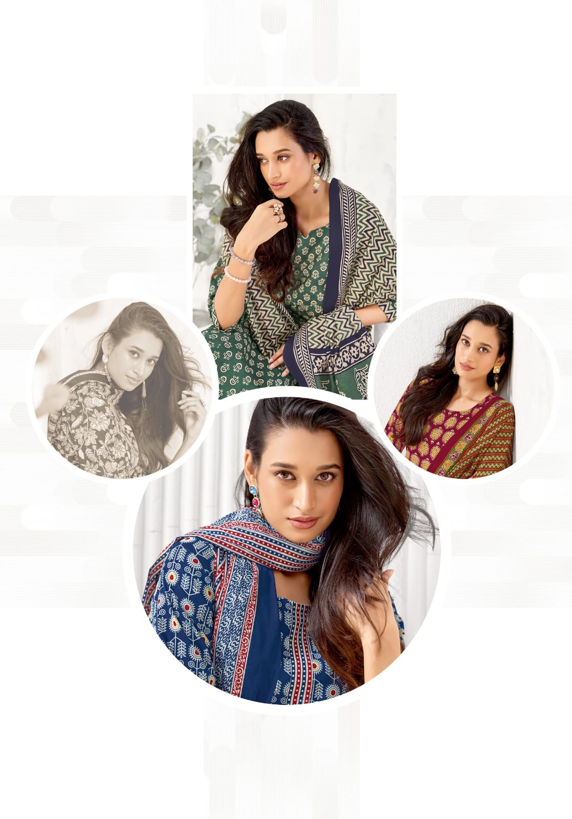 Mayur Creation Anarkali Vol 3 Cotton Salwar Kameez Catalog collection 14