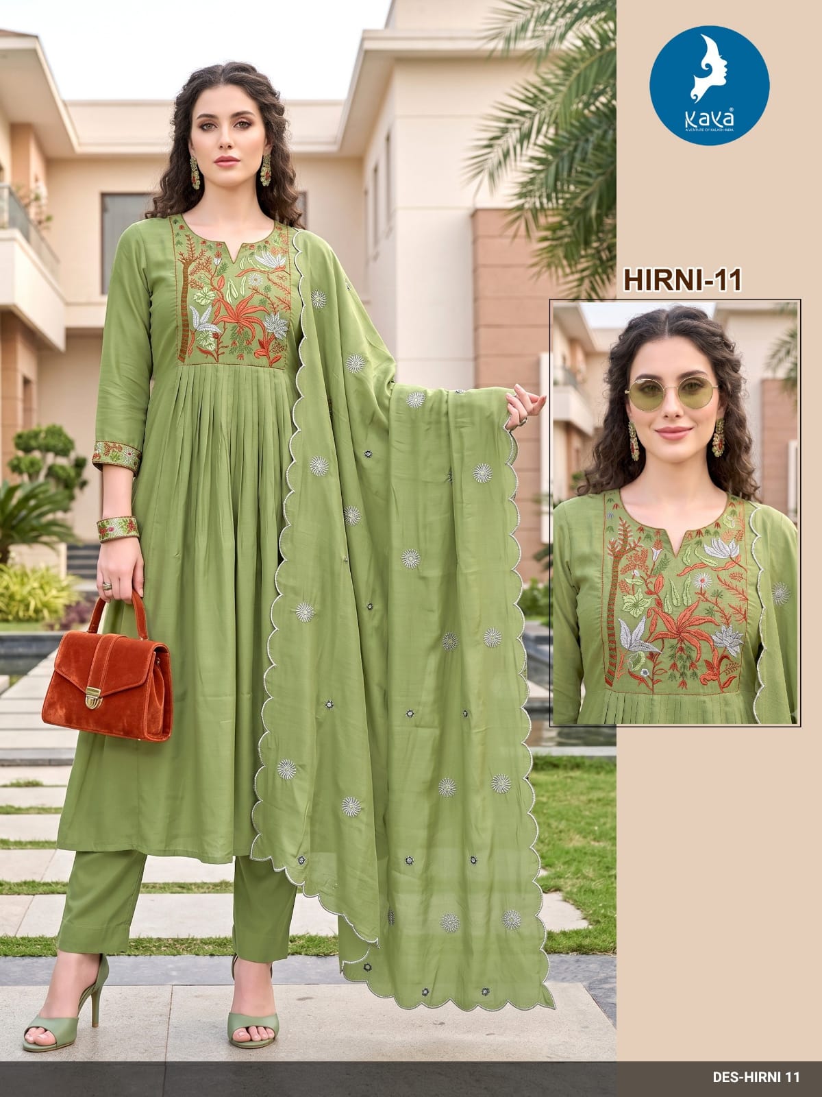 Kaya Kurti Hirni Readymade Dress Size Set collection 11