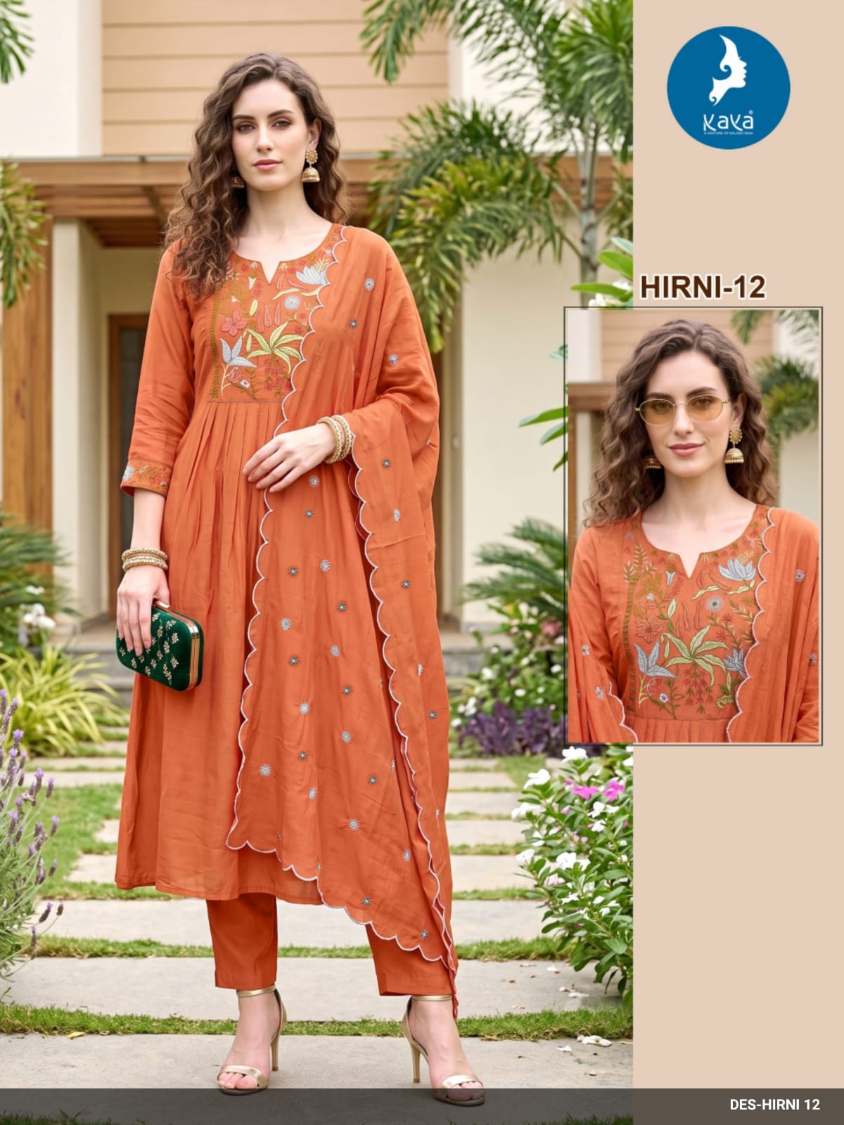 Kaya Kurti Hirni Readymade Dress Size Set collection 1