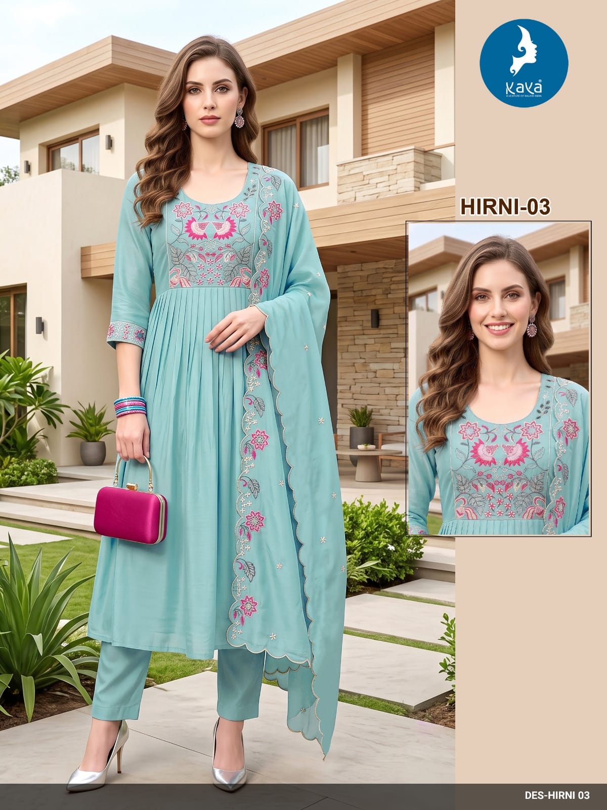 Kaya Kurti Hirni Readymade Dress Size Set collection 6