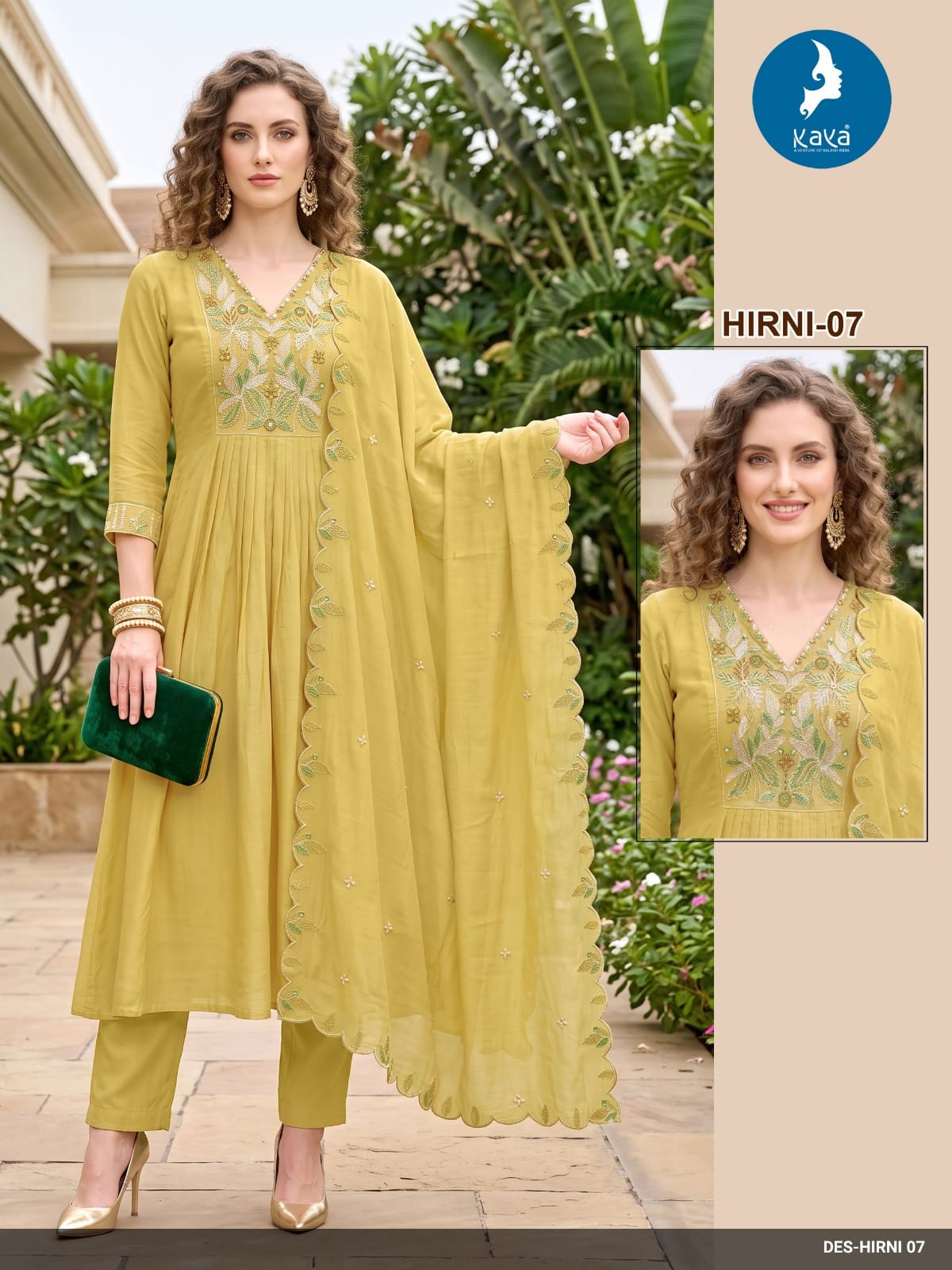 Kaya Kurti Hirni Readymade Dress Size Set collection 8