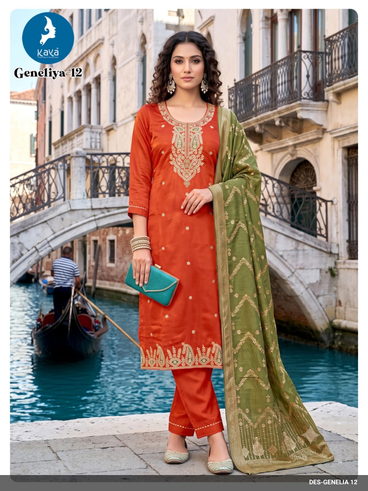 Kaya Kurti Genelia Readymade Dress Size Set collection 1