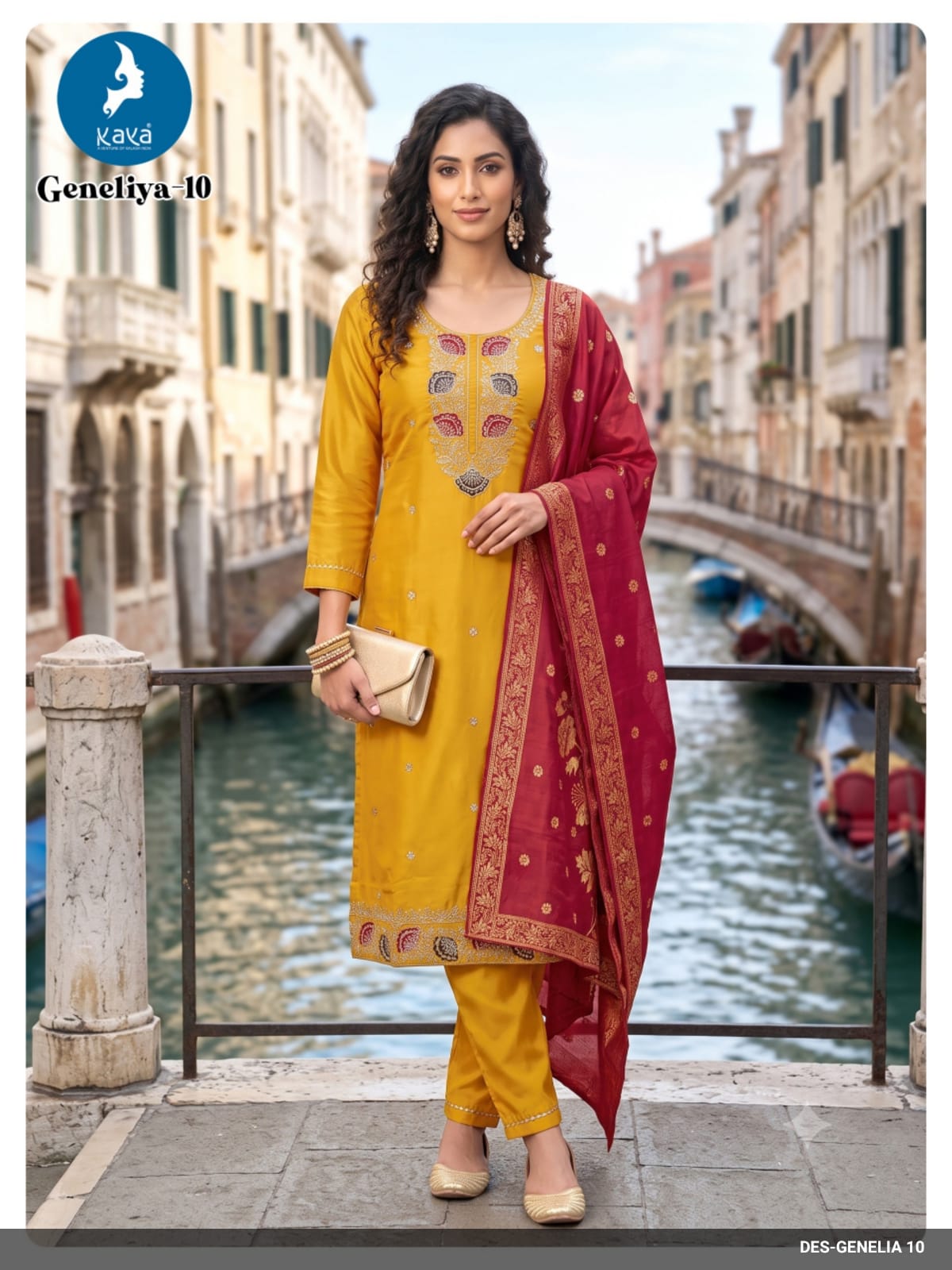 Kaya Kurti Genelia Readymade Dress Size Set collection 7