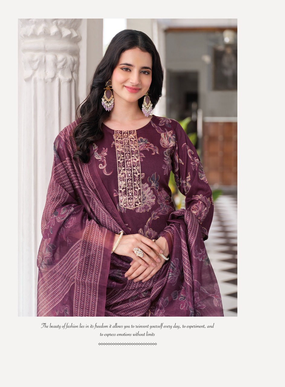 Radhika Lifestyle Seerat 14 Printed Salwar Kameez Catalog collection 19