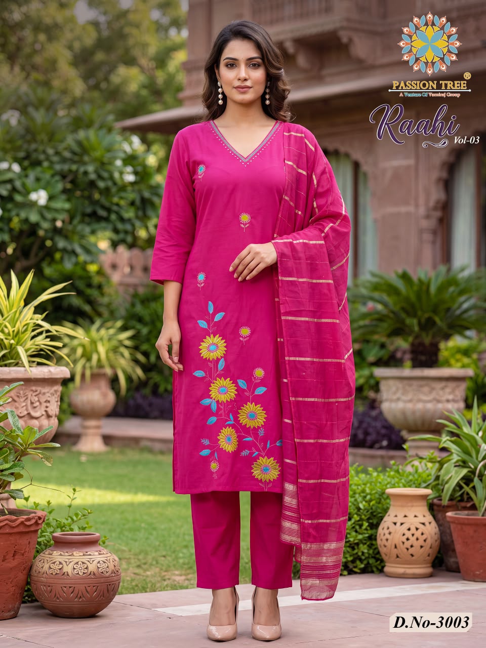 Passion Tree Raahi Vol 3 Readymade Dress Catalog collection 8