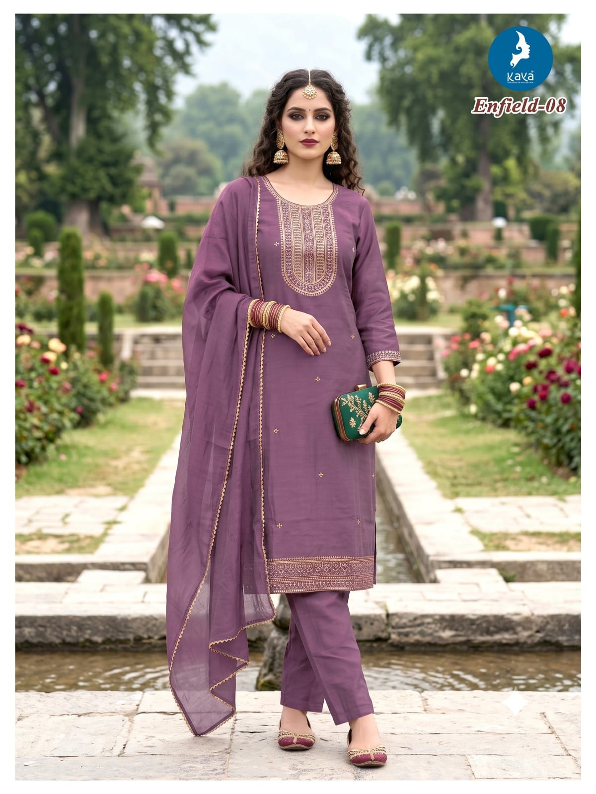 Kaya Kurti Enfiled Readymade Dress Size Set collection 10