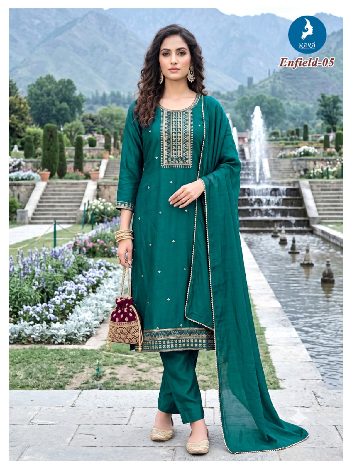 Kaya Kurti Enfiled Readymade Dress Size Set collection 5
