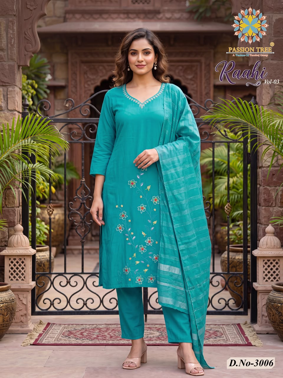 Passion Tree Raahi Vol 3 Readymade Dress Catalog collection 3