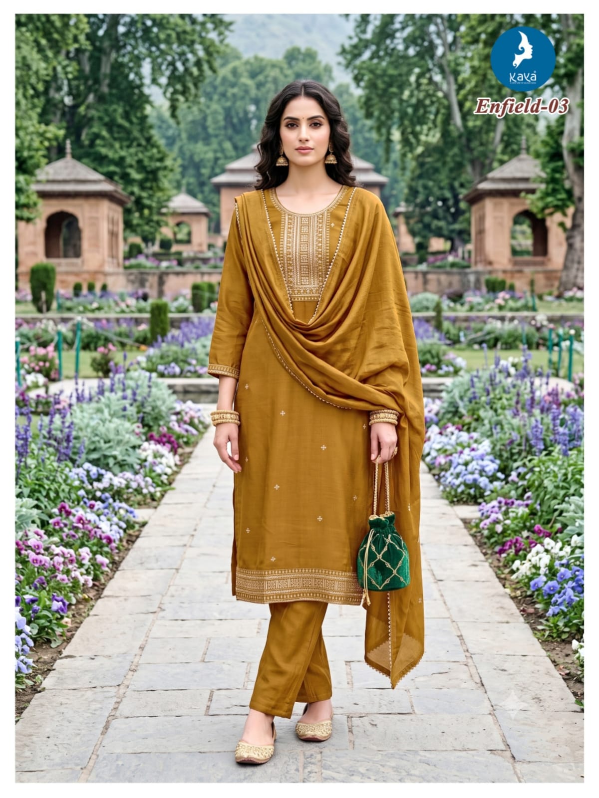 Kaya Kurti Enfiled Readymade Dress Size Set collection 4