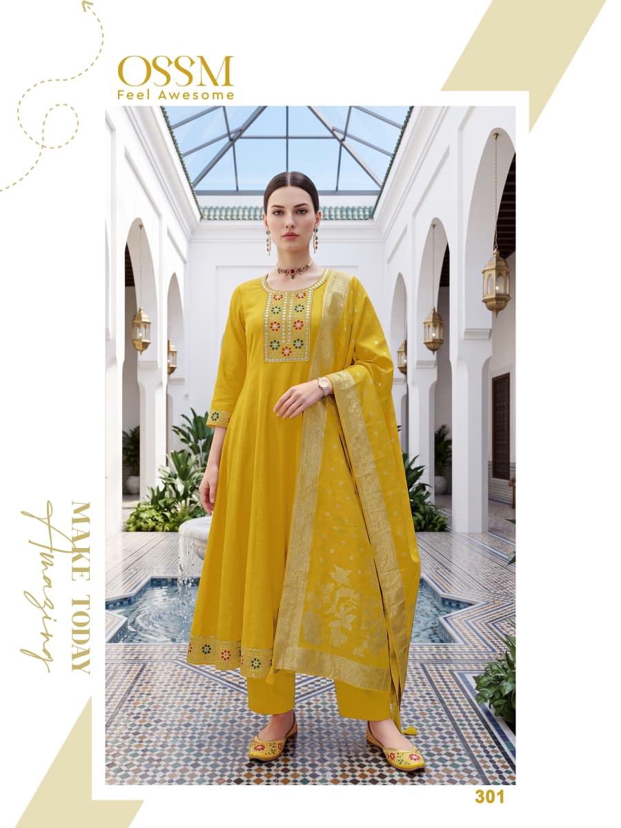 Ossm Resham Vol 3 Readymade Dress Catalog collection 5