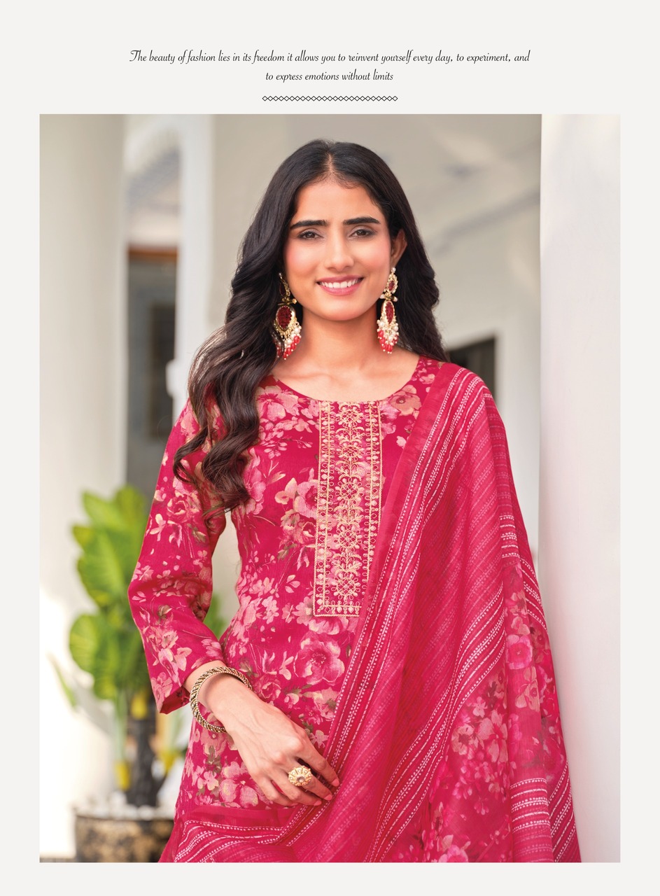 Radhika Lifestyle Seerat 14 Printed Salwar Kameez Catalog collection 9