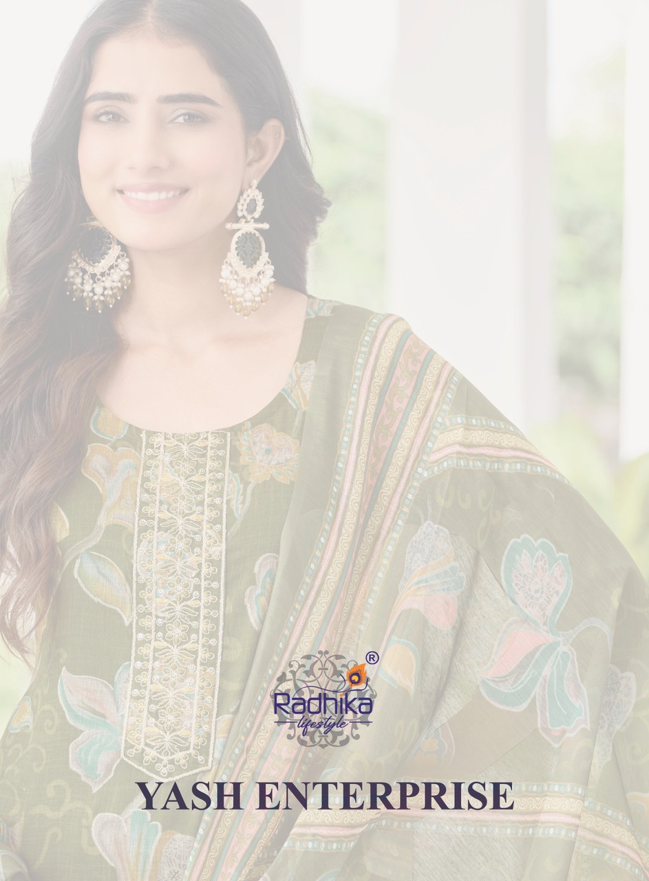 Radhika Lifestyle Seerat 14 Printed Salwar Kameez Catalog collection 6
