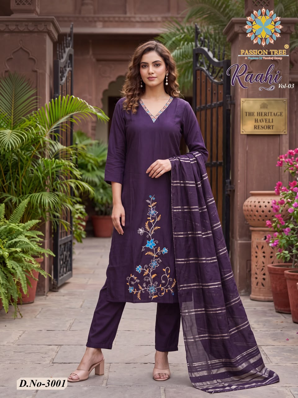 Passion Tree Raahi Vol 3 Readymade Dress Catalog collection 9