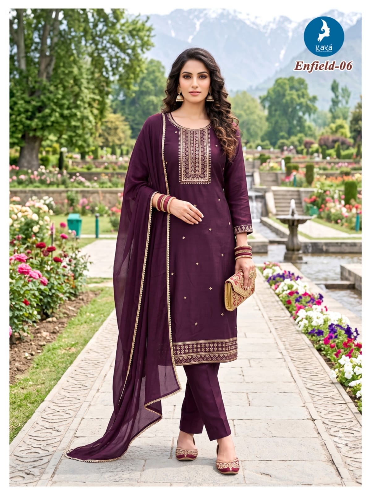 Kaya Kurti Enfiled Readymade Dress Size Set collection 1