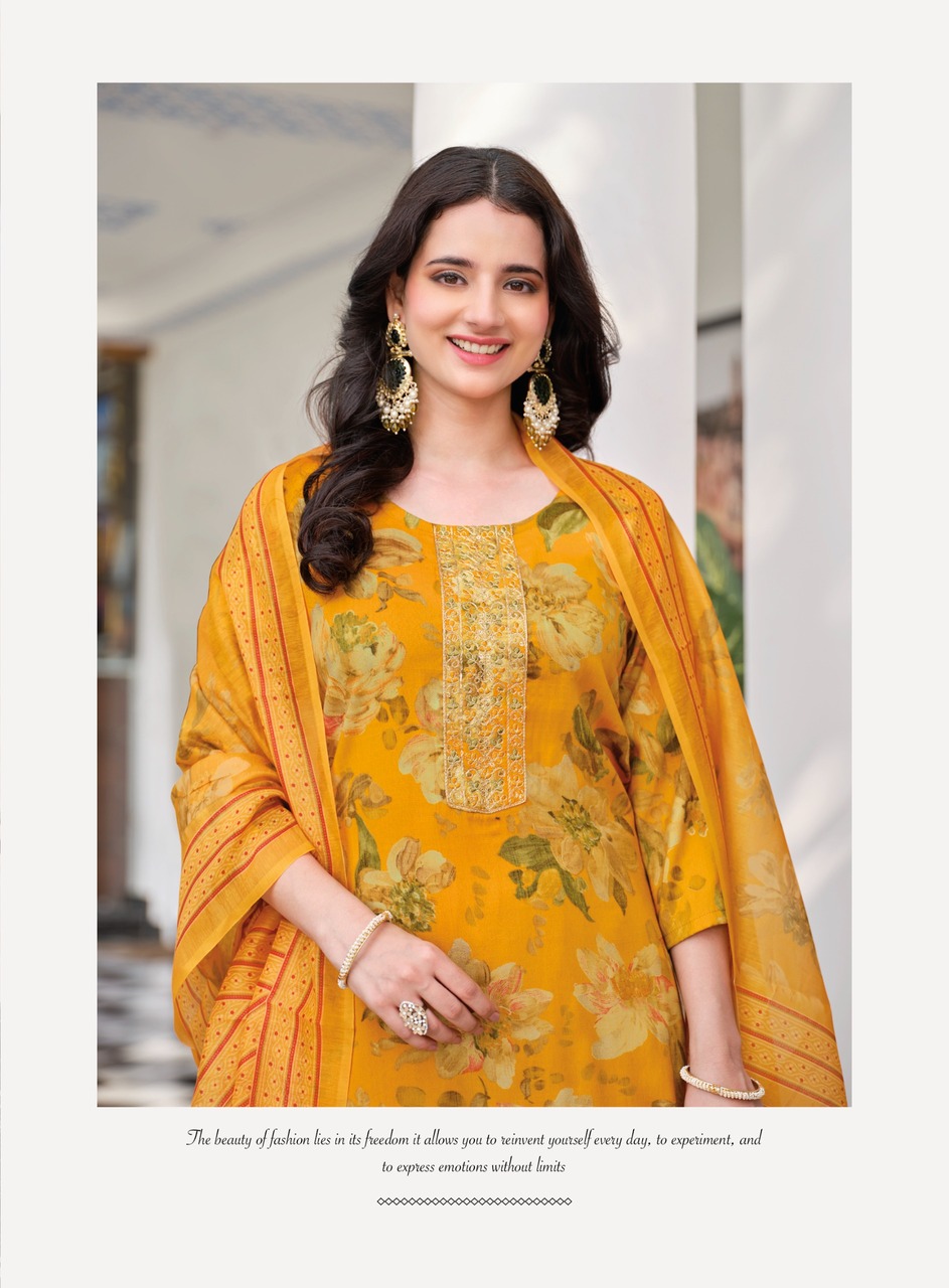 Radhika Lifestyle Seerat 14 Printed Salwar Kameez Catalog collection 12