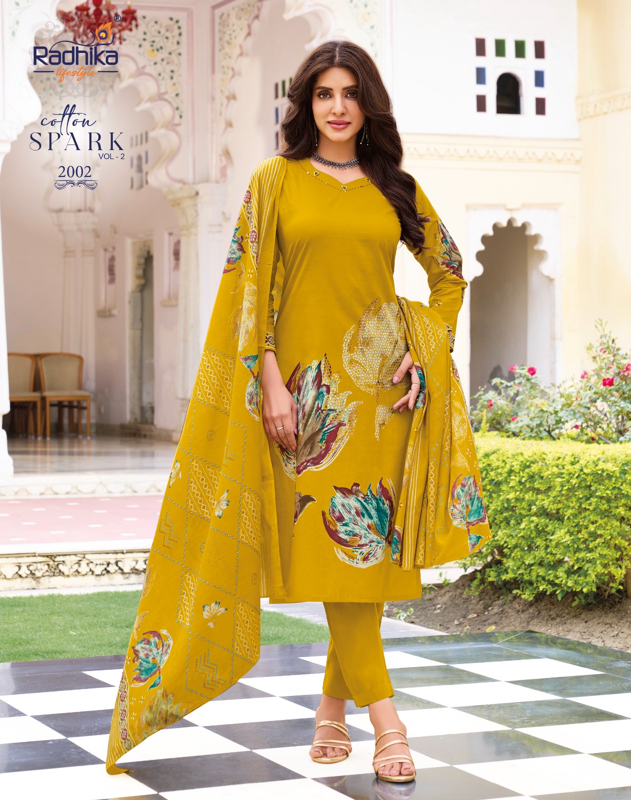 Radhika Lifestyle Cotton Spark 2 Cotton Salwar Kameez Catalog collection 11