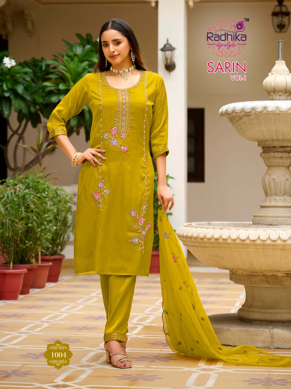 Radhika Lifestyle Sarin Readymade Dress Catalog collection 6