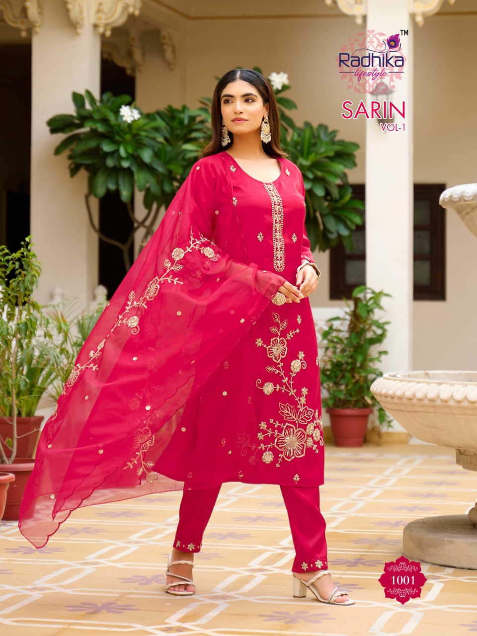 Radhika Lifestyle Sarin Readymade Dress Catalog collection 2