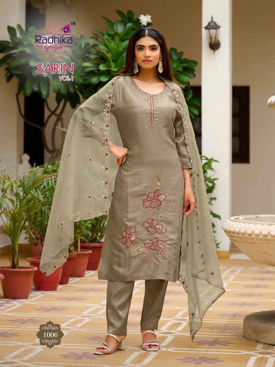 Radhika Lifestyle Sarin Readymade Dress Catalog collection 5