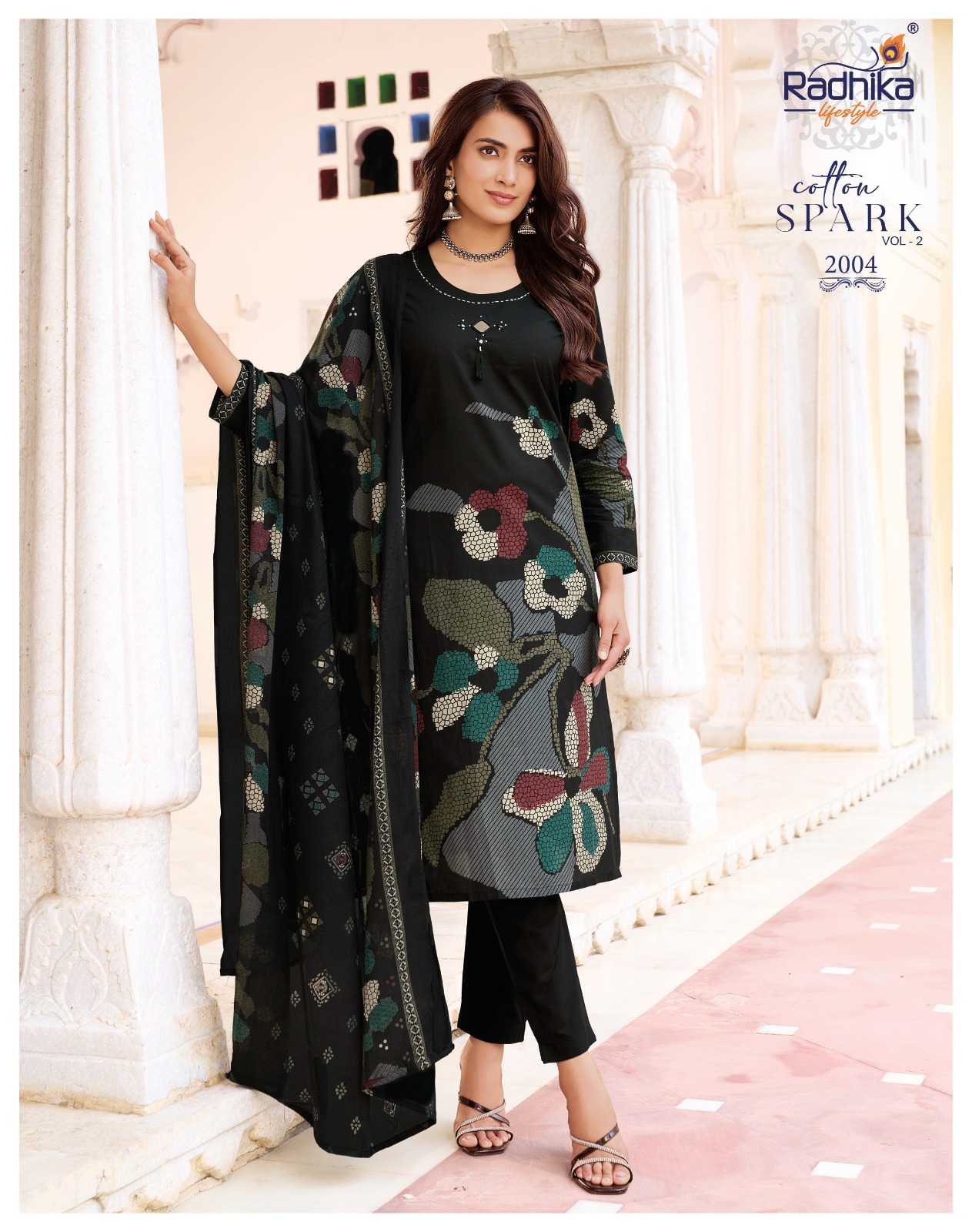 Radhika Lifestyle Cotton Spark 2 Cotton Salwar Kameez Catalog collection 8