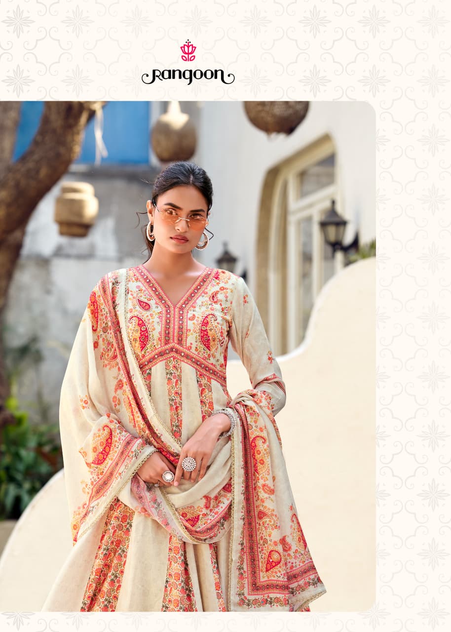 Rangoon Rang Mahal Anarkali Suits Catalog collection 2