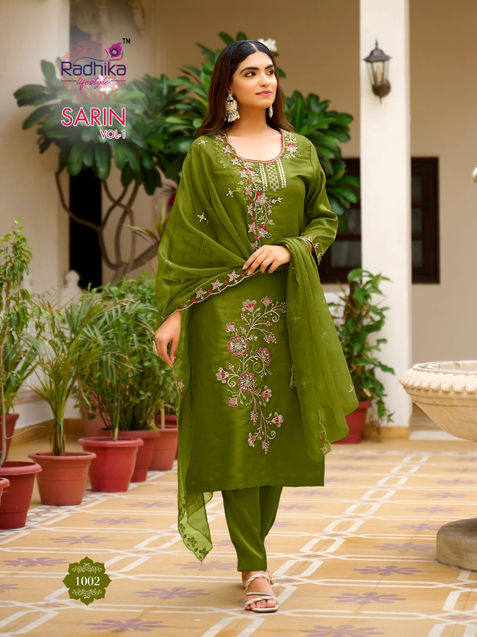 Radhika Lifestyle Sarin Readymade Dress Catalog collection 10