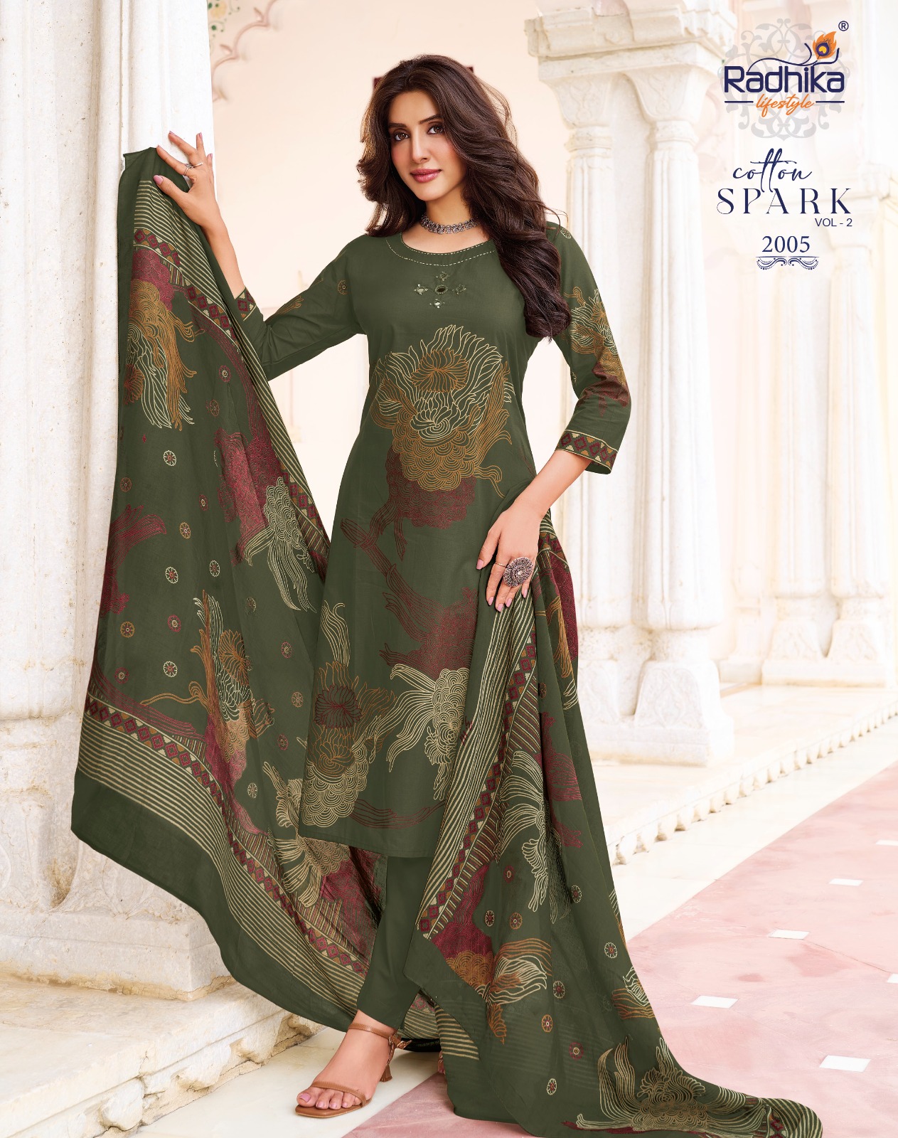 Radhika Lifestyle Cotton Spark 2 Cotton Salwar Kameez Catalog collection 7
