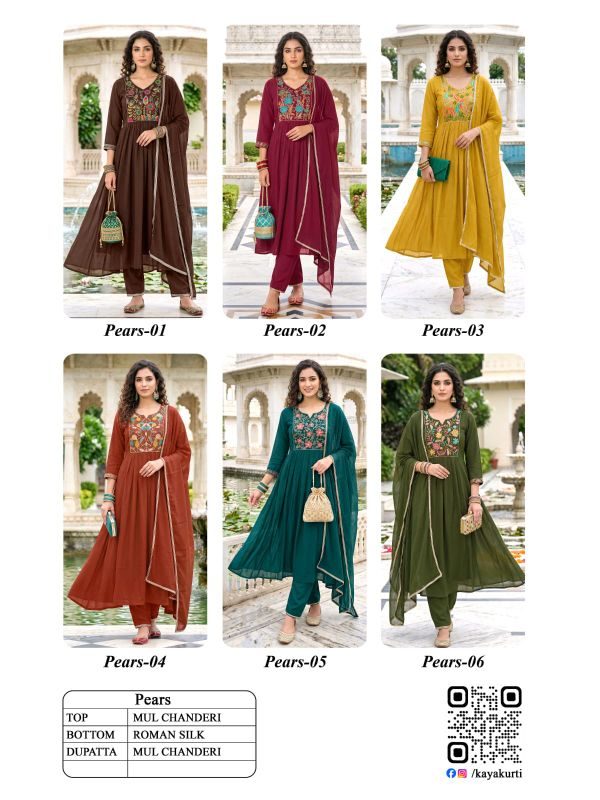 Kaya Kurti Pears  Anarkali Suits Catalog collection 6