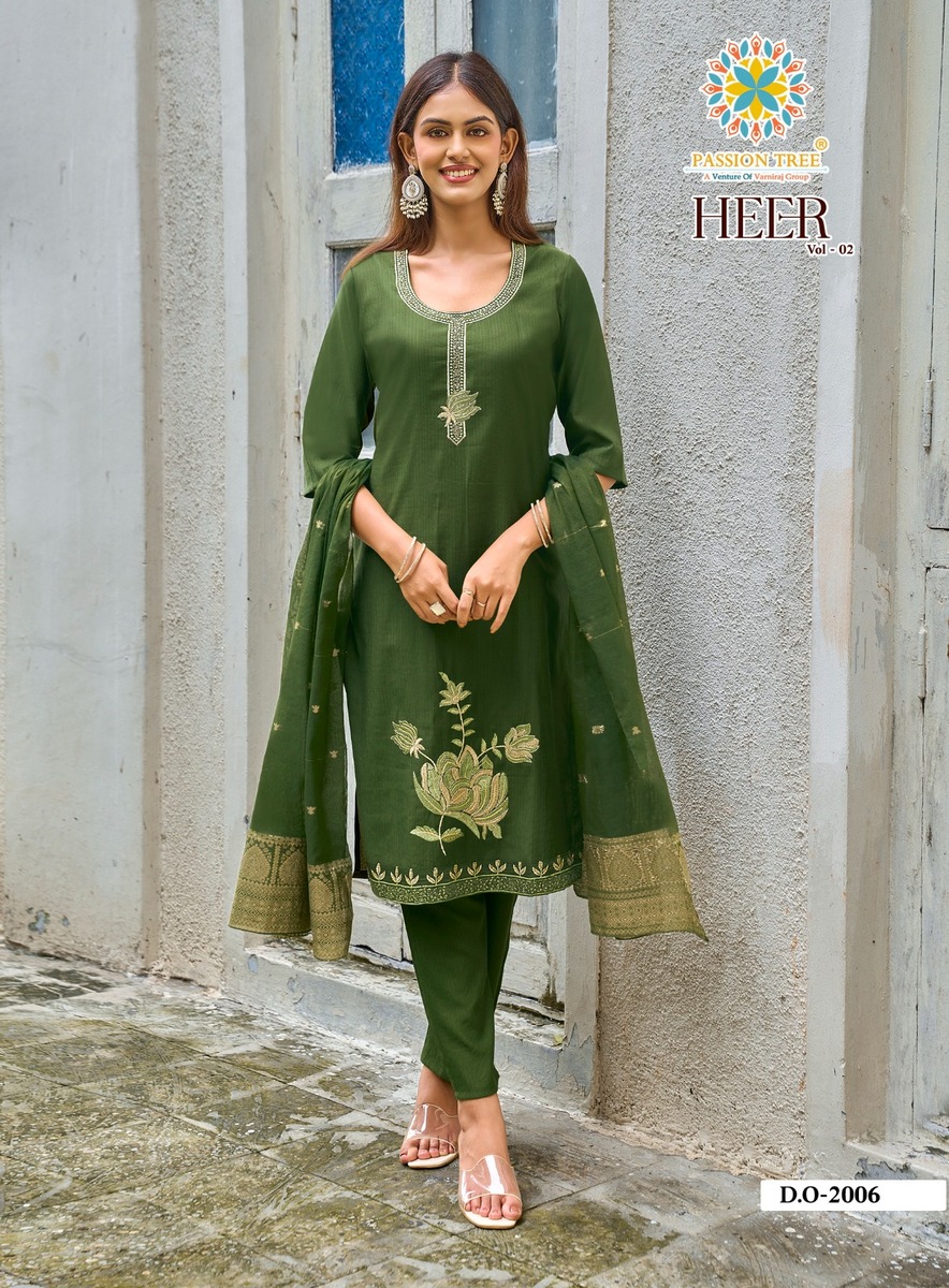 Passion Tree Heer Vol 2 Embroidery Salwar Kameez Catalog collection 2