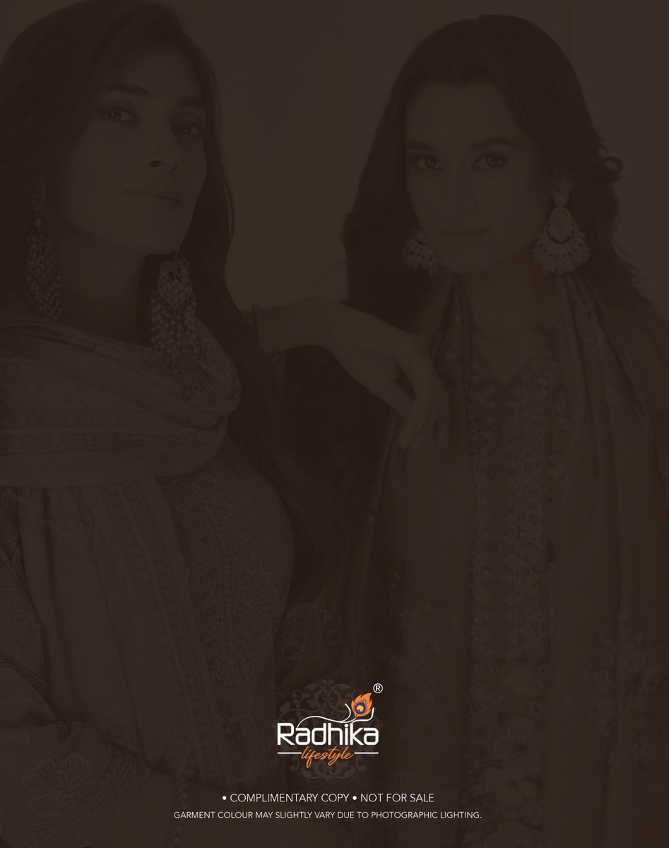 Radhika Lifestyle Rivazo Vol 5 Printed Salwar Kameez Catalog collection 14