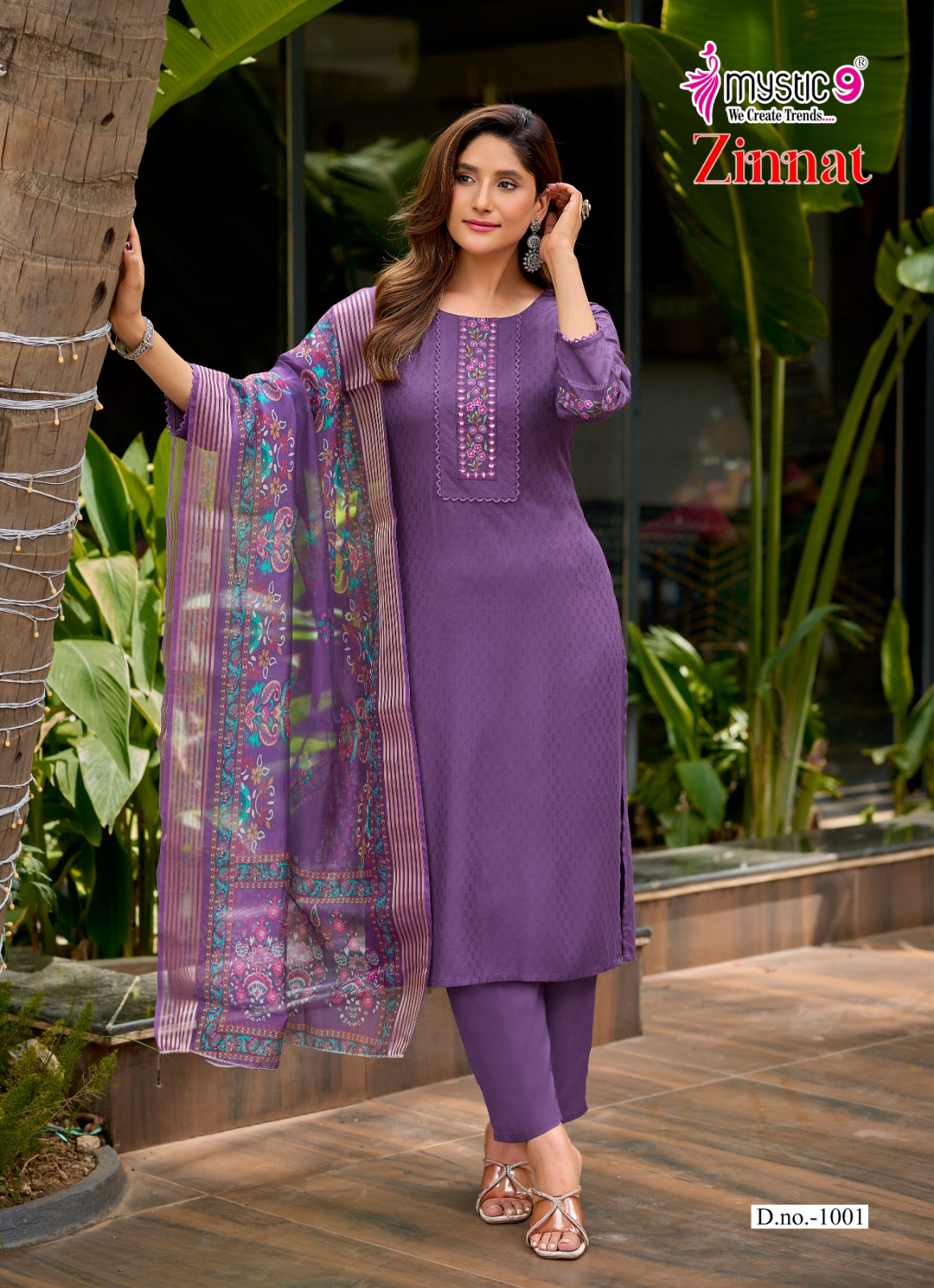 Mystic 9 Zinnat Readymade Dress Catalog collection 9