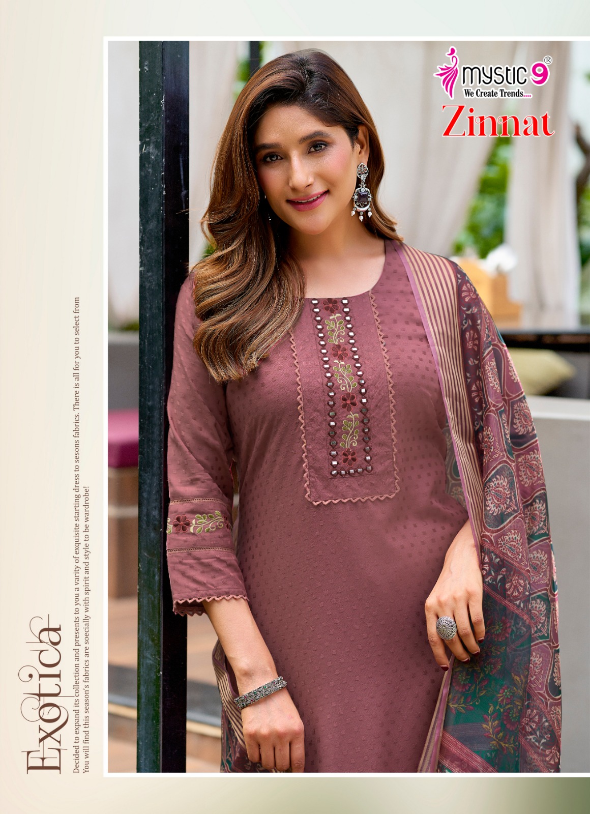 Mystic 9 Zinnat Readymade Dress Catalog collection 8