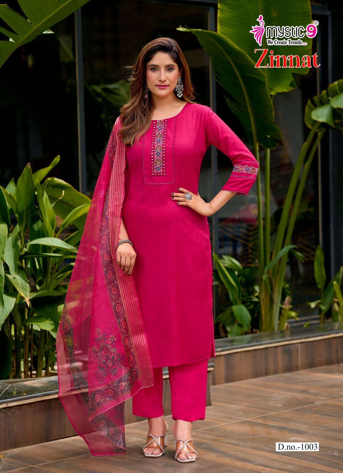 Mystic 9 Zinnat Readymade Dress Catalog collection 7
