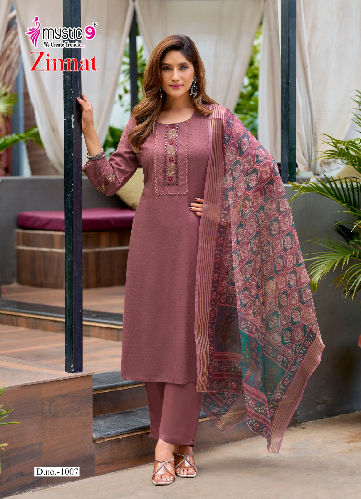 Mystic 9 Zinnat Readymade Dress Catalog collection 13