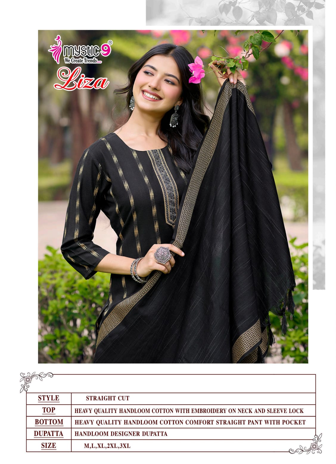 Mystic 9 Liza Vol 6 Cotton Salwar Kameez Catalog collection 9