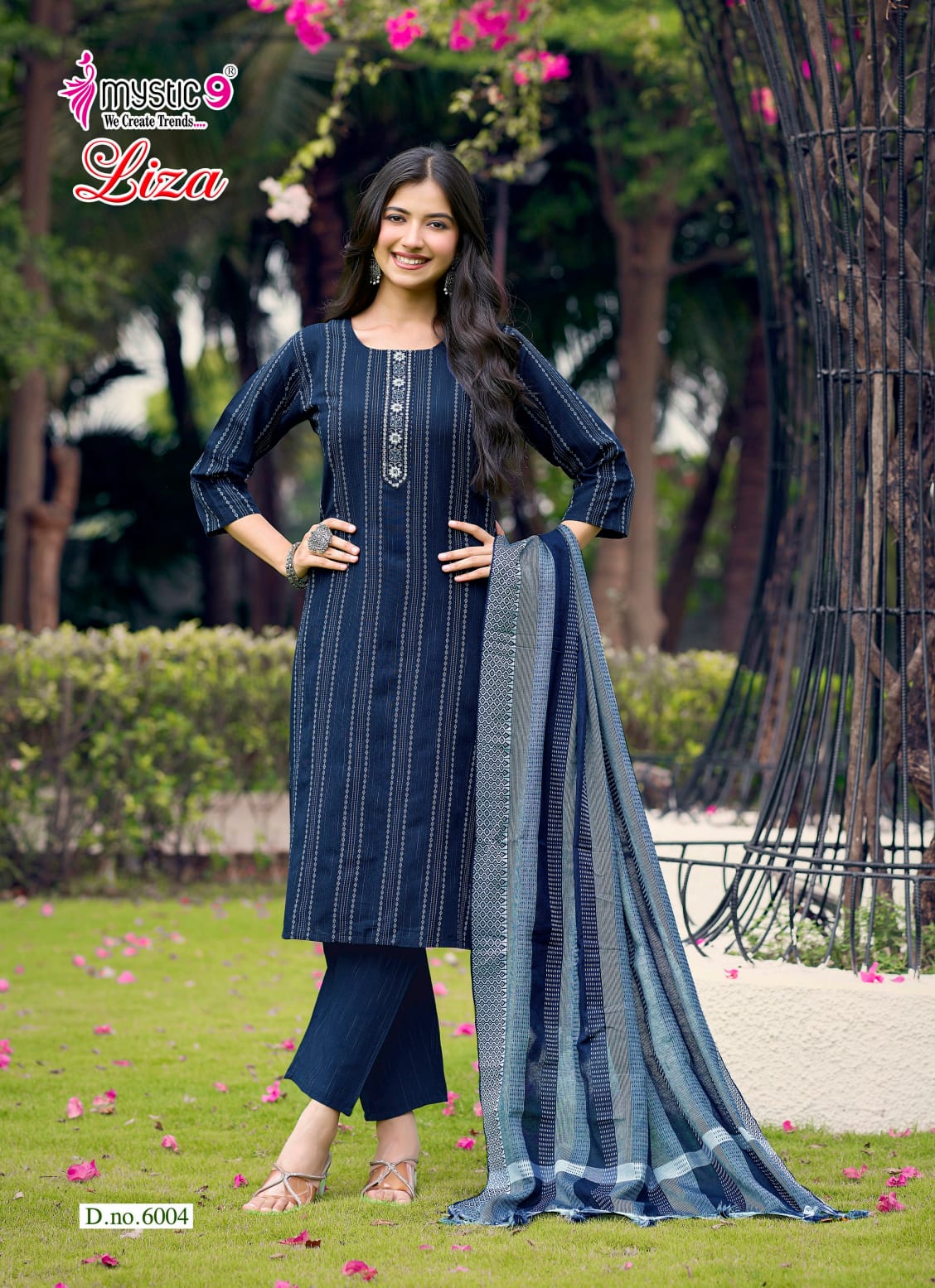 Mystic 9 Liza Vol 6 Cotton Salwar Kameez Catalog collection 10