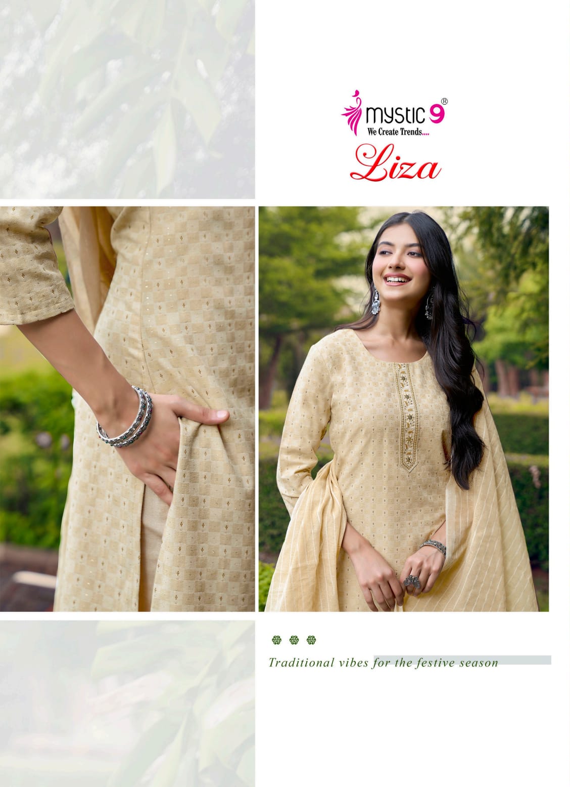Mystic 9 Liza Vol 6 Cotton Salwar Kameez Catalog collection 8