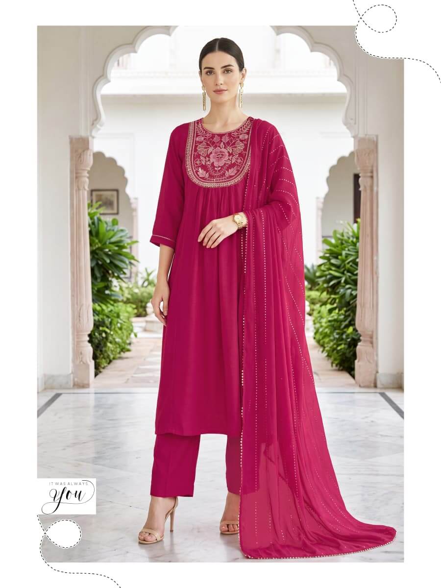 Passion Tree Sanskriti Embroidery Salwar Kameez Catalog collection 7