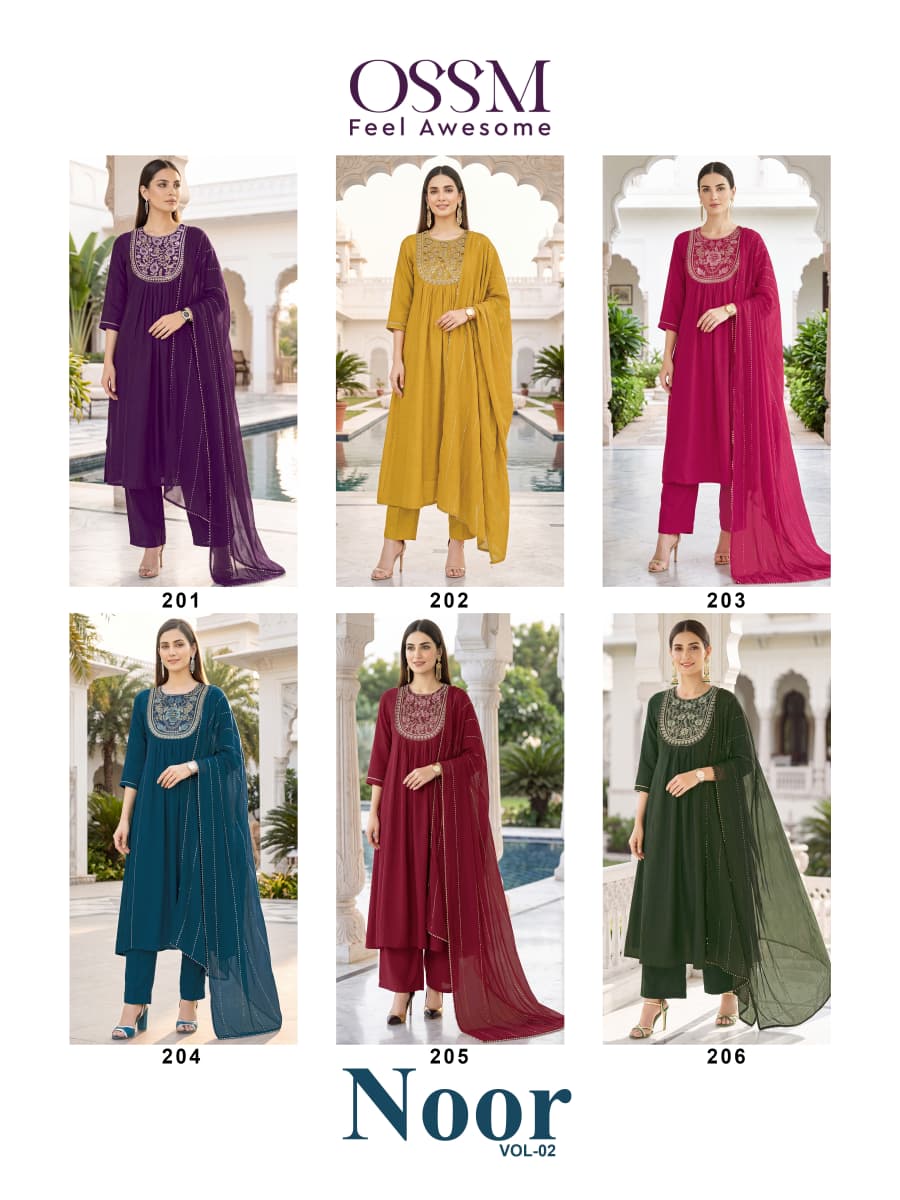 Ossm Noor Vol 2 Readymade Dress Catalog collection 6