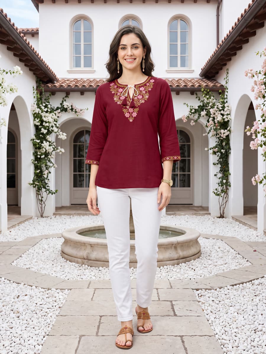Tips And Tops Twinkle Vol 2 Rayon Kurti Catalog collection 3