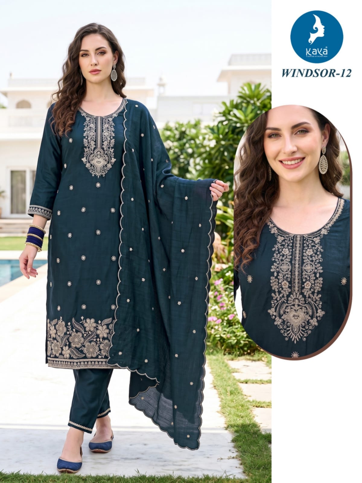 Kaya Kurti Windsor Readymade Dress Size Set collection 8