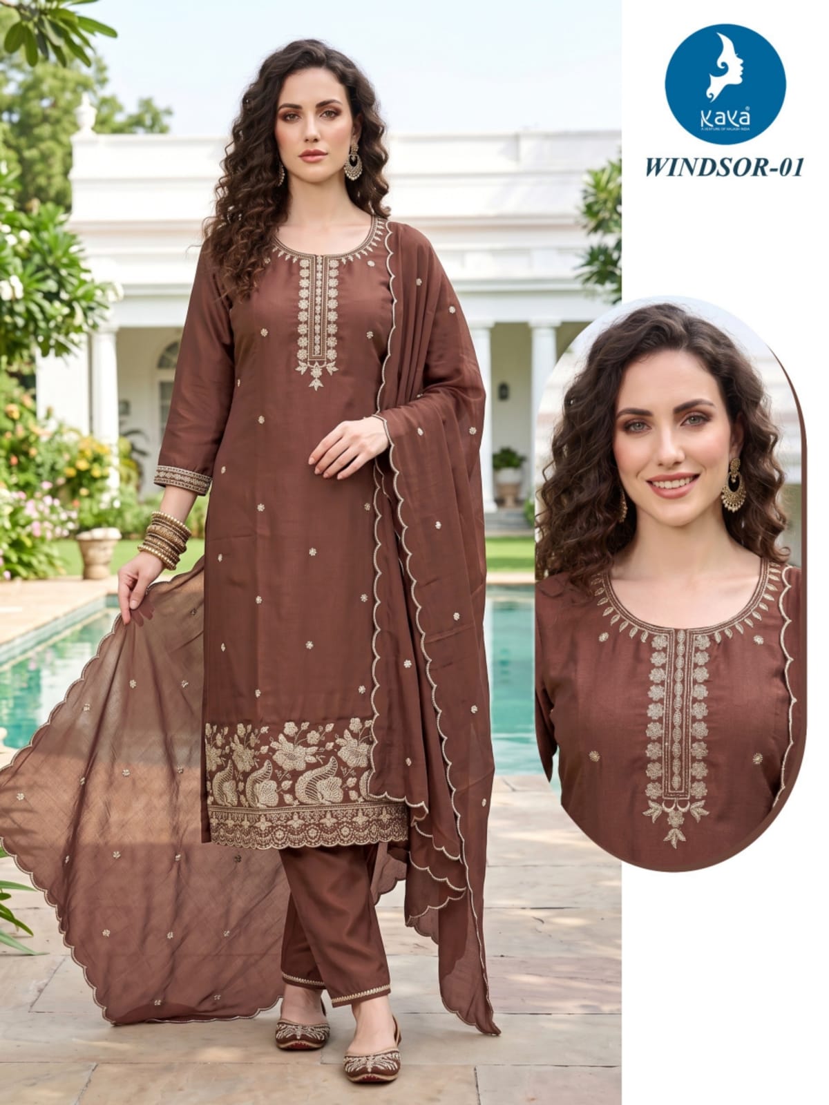 Kaya Kurti Windsor Readymade Dress Size Set collection 11