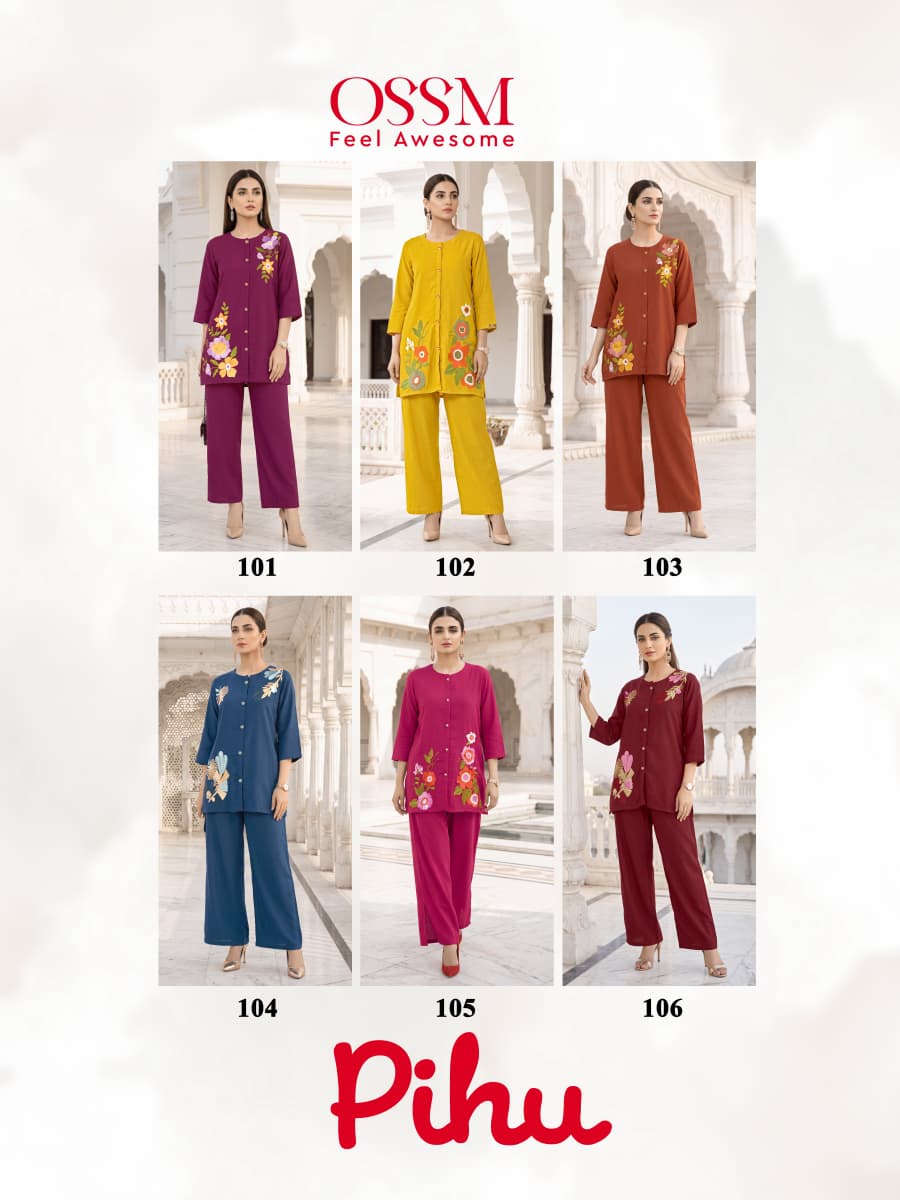 Ossm Pihu Co Ord Set Catalog collection 6