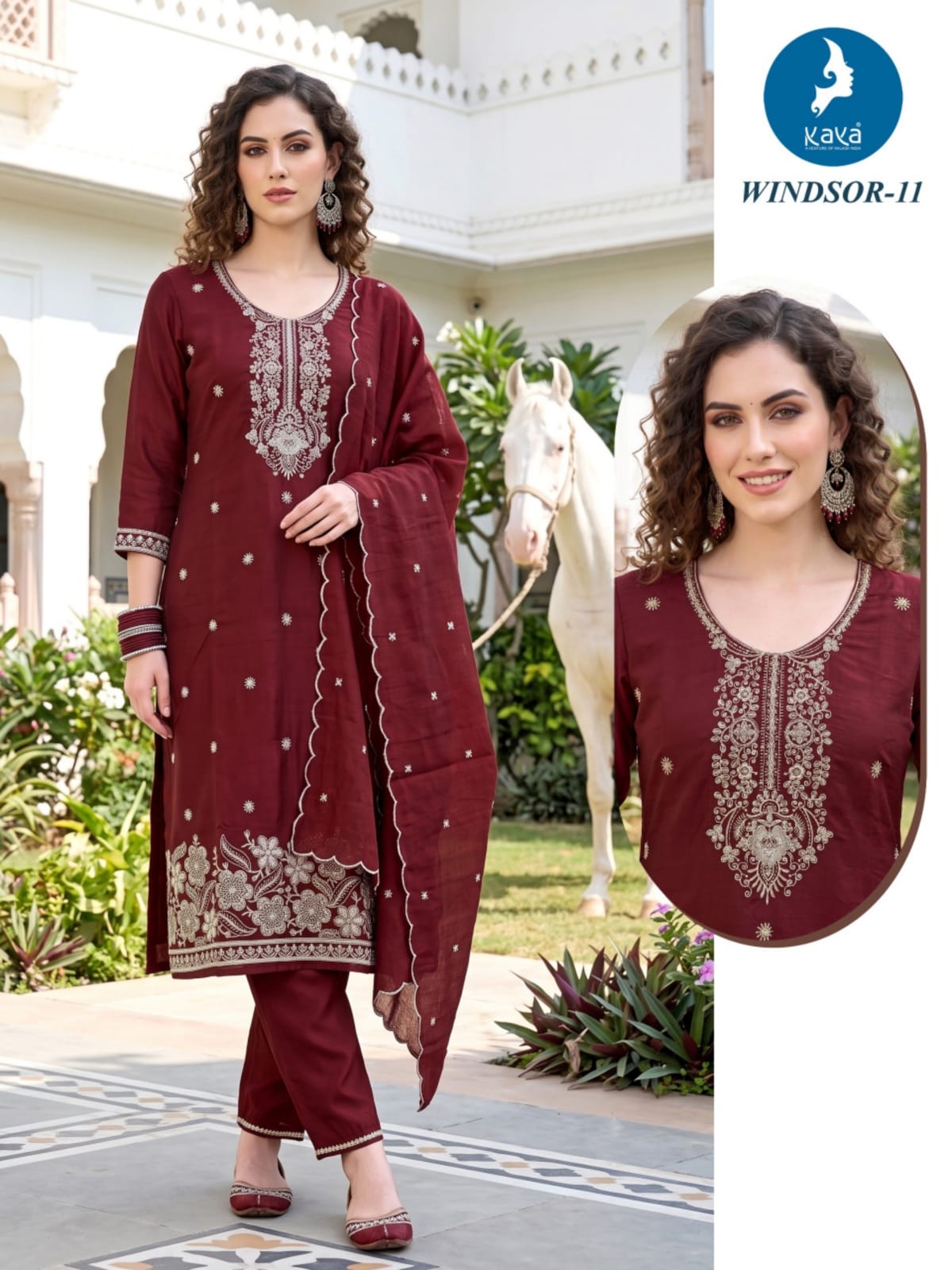 Kaya Kurti Windsor Readymade Dress Size Set collection 6