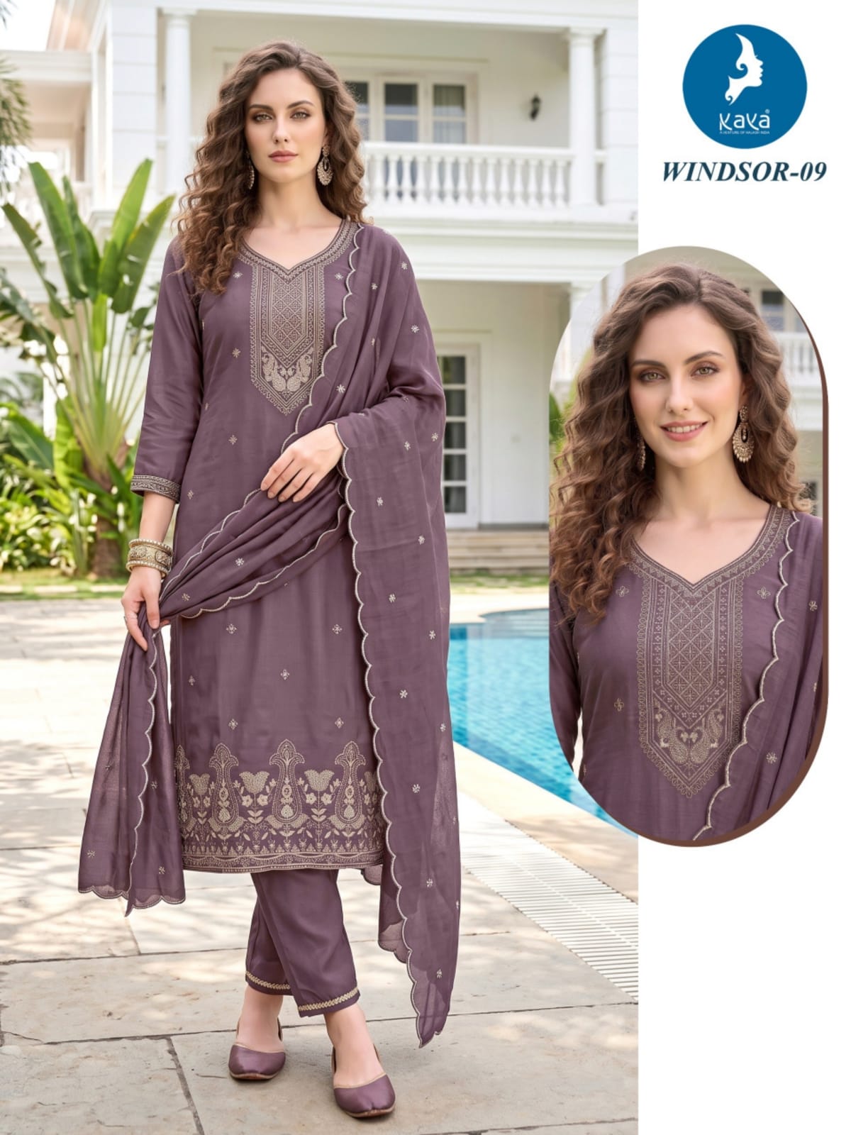 Kaya Kurti Windsor Readymade Dress Size Set collection 9
