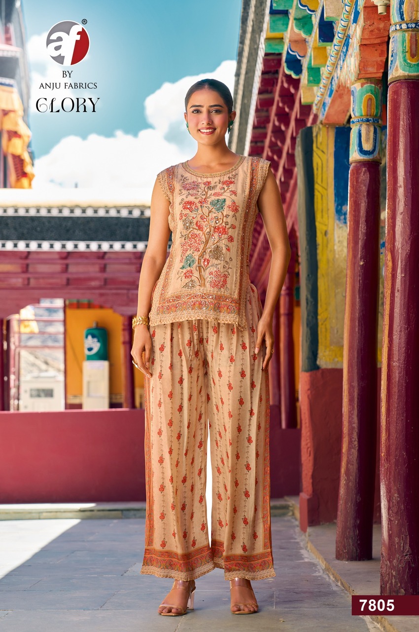 Anju Fabrics Glory Co Ord Set Catalog collection 2