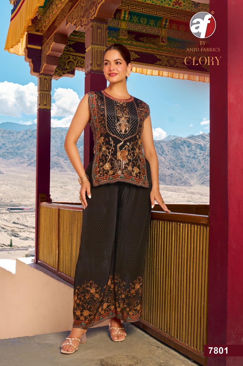 Anju Fabrics Glory Co Ord Set Catalog collection 6